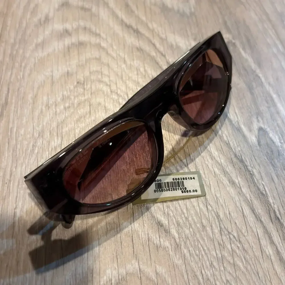 Koché x Thierry Lasry Cobalt Sunglasses Grey Pink Gradient NWT 816